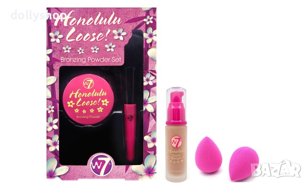 Бронзиращ Комплект от Бронзираща насипна пудра и четка за лице, снимка 5 - Декоративна козметика - 44745442