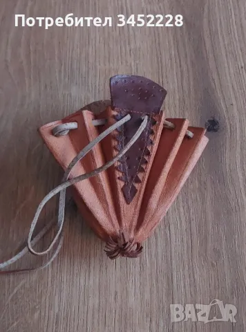 кесия естествена кожа отлична за колекционери , снимка 1