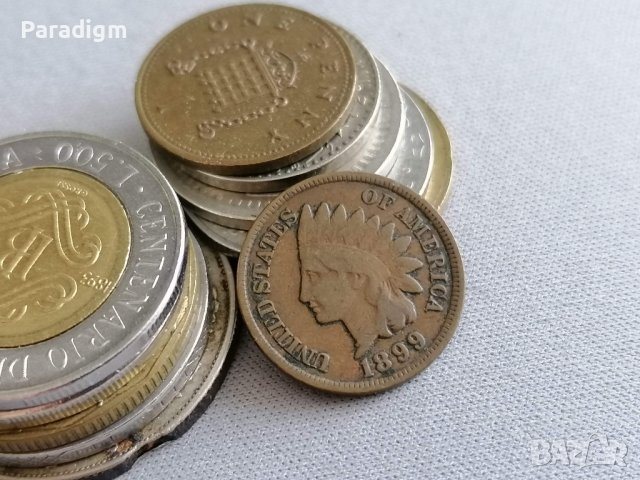 Монета - САЩ - 1 цент | 1899г., снимка 2 - Нумизматика и бонистика - 37700975