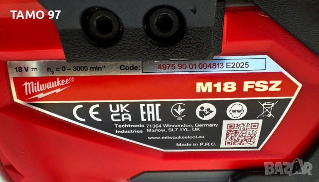 Milwaukee M18 FSZ - Акумулаторен безчетков саблен трион като нов 2025, снимка 6 - Триони и циркуляри - 54323402