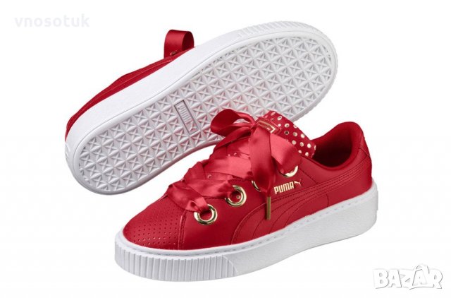 Дамски кецове  Puma Platform Kiss Ath Lux -№ 38, снимка 2 - Кецове - 30460619