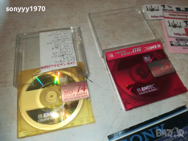 EMTEC MINIDISC X2 2409241031, снимка 6 - CD дискове - 47338254