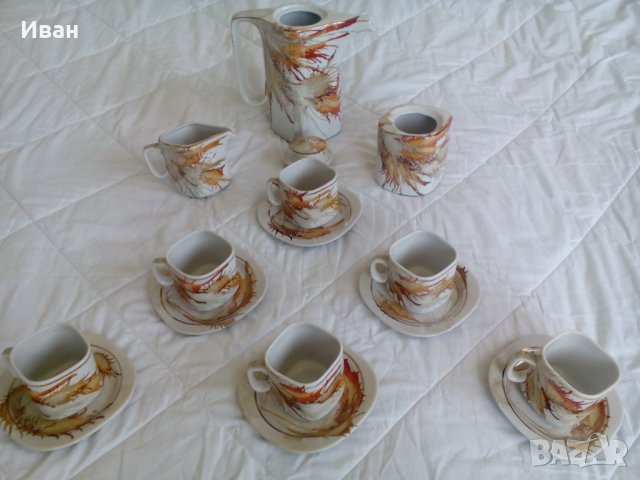 Сервиз за кафе висококачествен, снимка 2 - Сервизи - 36749041