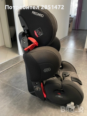 Детско столче за кола Recaro Young Sport Hero, снимка 3 - Столчета за кола и колело - 54090407
