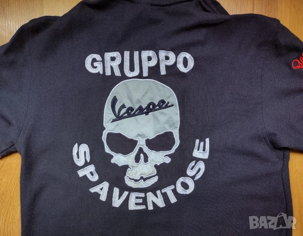 Vespa Club Italia - мъжка поло блуза, снимка 4 - Тениски - 51895684