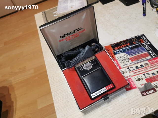 REMINGTON SELECTRIC 200 DELUXE-220V ВНОС SWISS 2112251018, снимка 15 - Колекции - 52863638