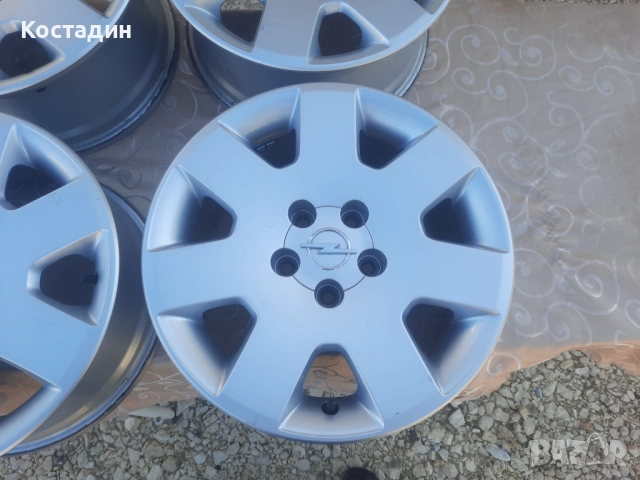 Алуминиеви джанти за ОПЕЛ 16 цола, снимка 6 - Гуми и джанти - 52777511