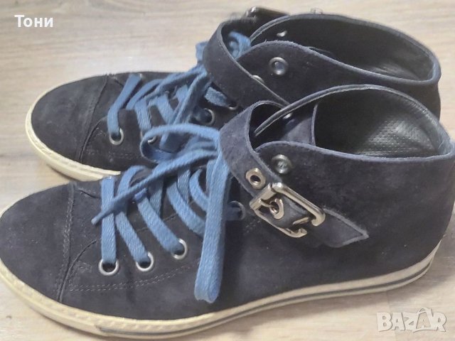 Дамски кецове PAUL GREEN естествен велур , снимка 2 - Кецове - 38397628