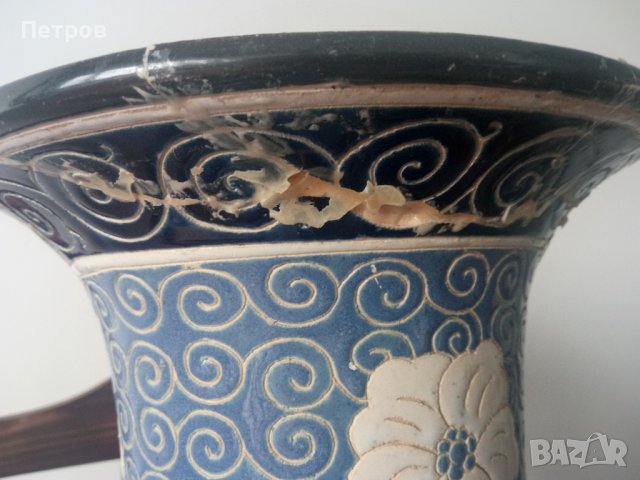 Продавам голяма,стара и красива, китайска ваза., снимка 4 - Колекции - 39728380
