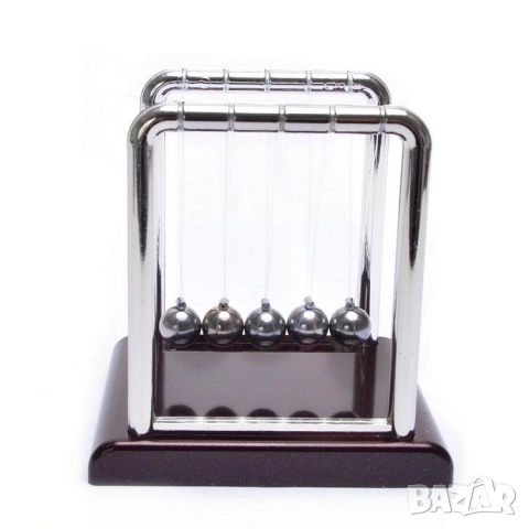 Люлката на Нютон – сувенирна фигурка, антистрес игра, снимка 2 - Подаръци за мъже - 52184095