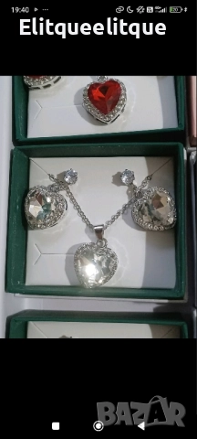 колие и обеци , снимка 2 - Бижутерийни комплекти - 52194191