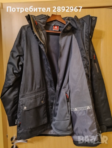 Зимно яке Tog24 с откачаща се подплата, снимка 3 - Якета - 51839242