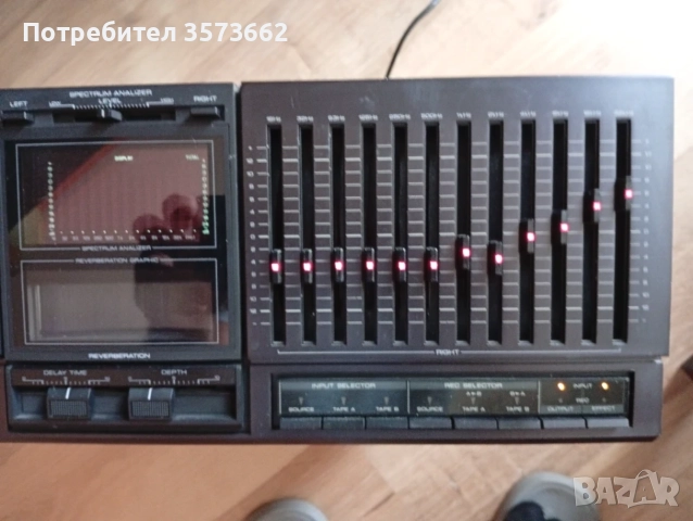 Kenwood GE1100 graphic equalizer , снимка 3 - Еквалайзери - 56194051