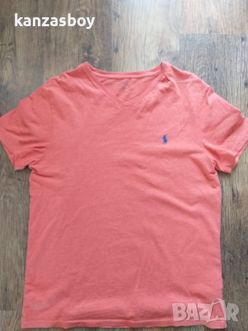 polo by ralph lauren - страхотна мъжка тениска КАТО НОВА, снимка 5 - Тениски - 36460911