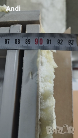 Врата интериорна  с каса брава  дръжки и ключ  90/214см дясна, снимка 6 - Дограми - 52769348