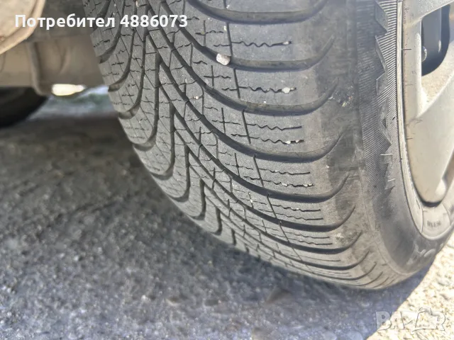 4бр джанти с гуми 5х100 зимни цена 70 евро комплект джанти с гуми, снимка 4 - Гуми и джанти - 55947983