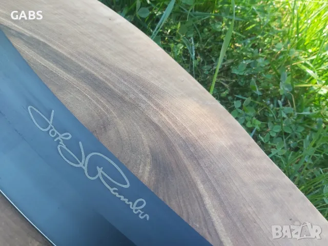 Мачете RAMBO 5 с кожена кания, снимка 5 - Ножове - 49436523