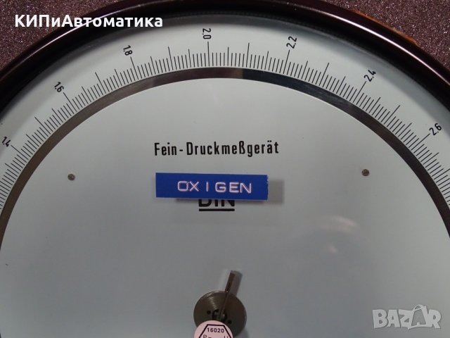 образцов манометър WIKA 341.11.250 4 Bar, снимка 7 - Резервни части за машини - 34514382