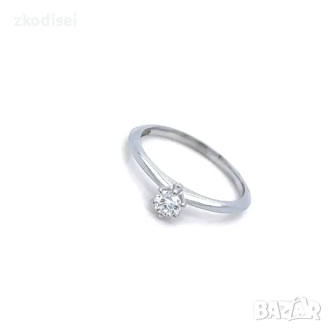 Златен дамски пръстен с диамант 0,23Ct. чистота:VS размер:54 модел:42881-6