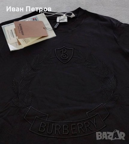 Burberry мъжка фланелка тениска блуза 100% памук унисекс , снимка 3 - Тениски - 40353274