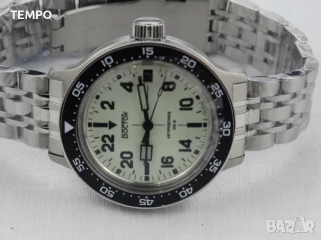 ВОСТОК АМФИБИЯ АВТОМАТИЧЕН-24 часа-FULL LUME ref: 72014Б , снимка 11 - Мъжки - 42691792