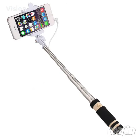 Селфи Стик за Android и iPhone. Универсален SelfieStick Монопод Разтегателен Стик.Селфи Selfi Stick, снимка 6 - Селфи стикове, аксесоари - 55996482