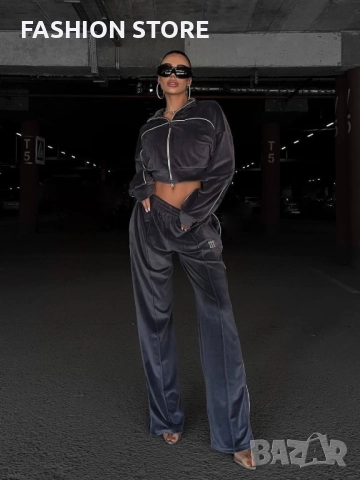 Кадифен екип MOOD GRAFITTI, снимка 4 - Спортни екипи - 51744558