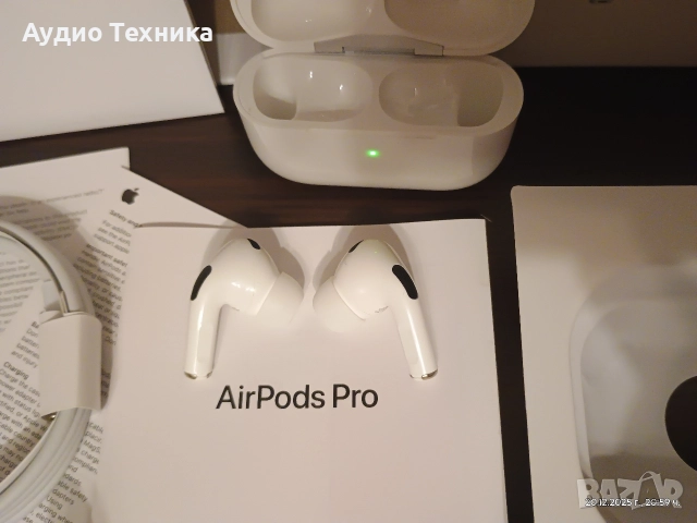 Чисто нови НЕУПОТРЕБЯВАНИ слушалки Apple AirPods Pro 2 generation, снимка 14 - Bluetooth слушалки - 52864410