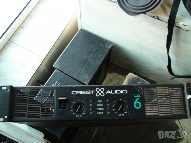 Crest Audio CA6 Power Amplifier Кутия и захранване, снимка 3 - Други - 34893780