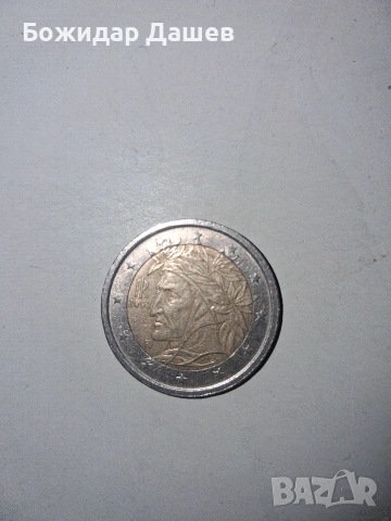 Евро колекционерска монета- Италия 2002, снимка 2 - Антикварни и старинни предмети - 54038443