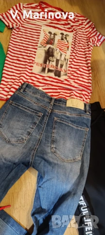 Лот дамски дрехи, снимка 2 - Дънки - 54268097