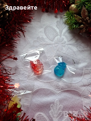 Коледни глицеринови ароматни сапунчета, снимка 4 - Коледни подаръци - 52668314