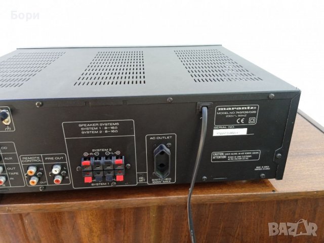 Marantz SR 39 RDS стерео ресийвър, снимка 10 - Ресийвъри, усилватели, смесителни пултове - 37497804
