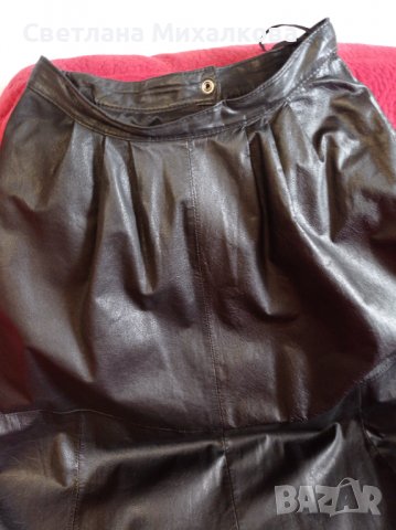 Продавам дамска кожена пола, снимка 9 - Поли - 38803224