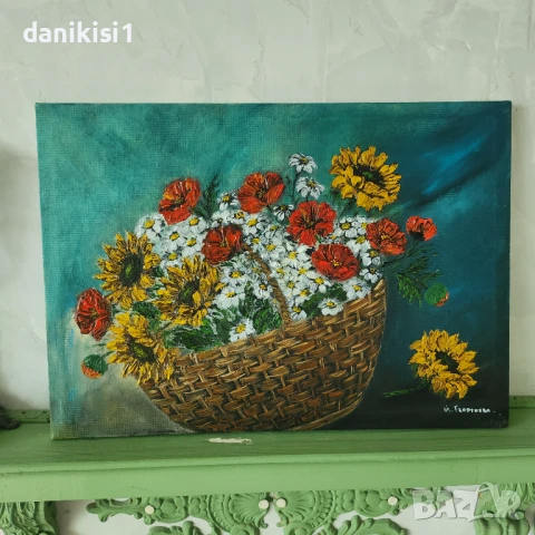 Картина маслени бои, снимка 8 - Картини - 51215431