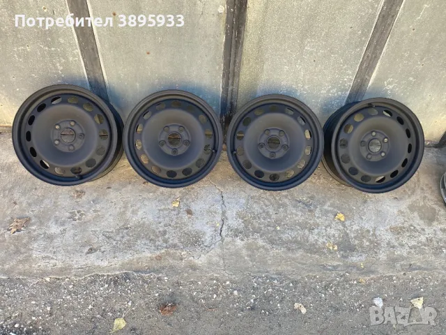 Оригинални стоманени джанти за VW Golf V, VI, Touran, Caddy. Audi Skoda, Seat, снимка 4 - Гуми и джанти - 43576230