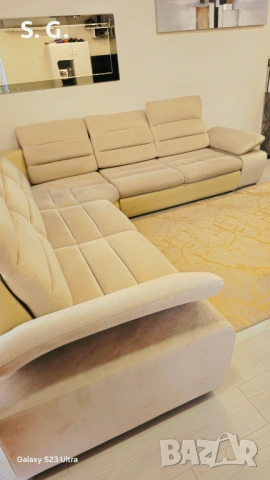 Луксозен Голям холов ъгъл,холова гарнитура,диван