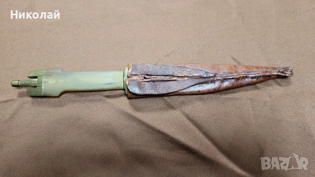 Щик, нож, кама Африка Африкански кинжал, снимка 2 - Антикварни и старинни предмети - 53175269