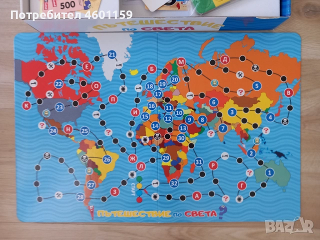 Пътешествие по света , снимка 4 - Образователни игри - 52136331
