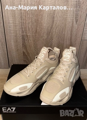 Продавам EA7 Emporio Armani маратонки – размер 43 1/3., снимка 4 - Ежедневни обувки - 52614165