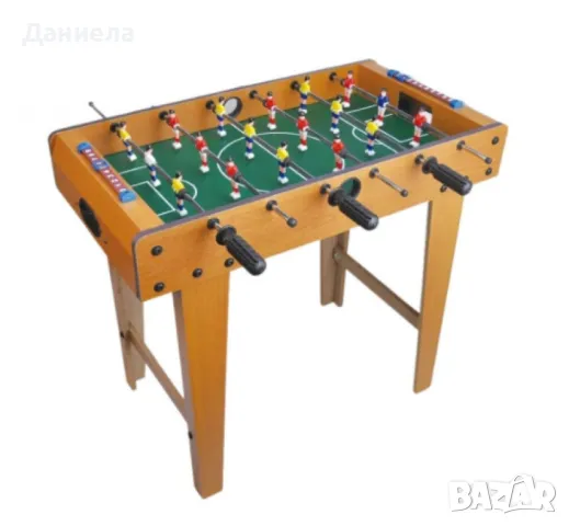 Маса за джаги , 18 играча, дърво, неплъзгаща се, 69x36,5x62 см, снимка 5 - Други - 48374197