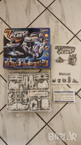 Конструктор SPACE FLEET 7 в 1, солар. , снимка 2 - Конструктори - 38099573