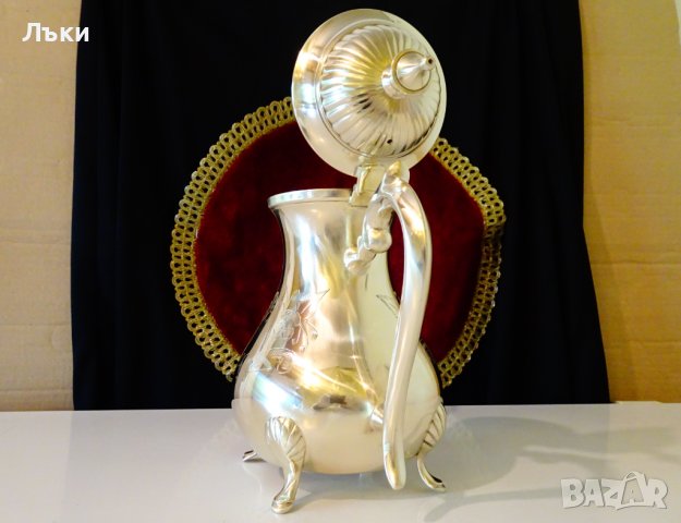 Старинна английска кана,барок 790 гр. , снимка 3 - Антикварни и старинни предмети - 37275015