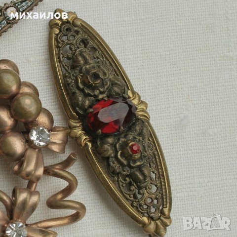 Стара брошка , снимка 6 - Антикварни и старинни предмети - 29874163