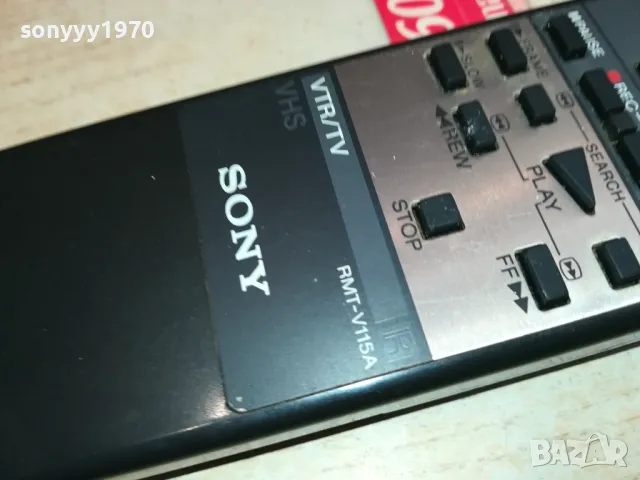 SONY VTR//TV REMOTE CONTROL-ВНОС SWISS 2504251612, снимка 7 - Дистанционни - 50034691