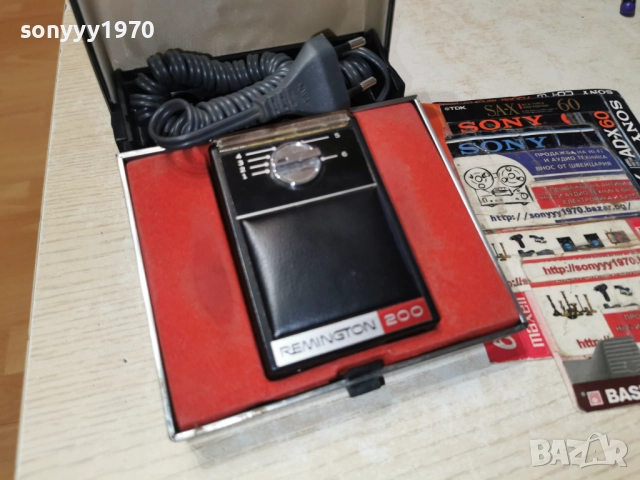 REMINGTON SELECTRIC 200 DELUXE-220V ВНОС SWISS 2112251018, снимка 7 - Колекции - 52863638