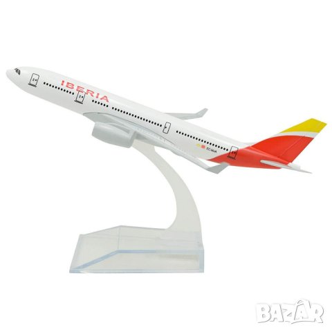 Еърбъс 330 самолет модел макет Iberia метален A330 Иберия