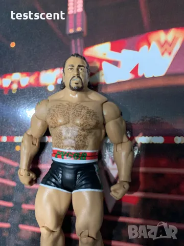 Екшън фигура WWE Rusev Miro Русев Миро Bulgarian Brute Мачка Mattel figure играчка, снимка 13 - Фигурки - 48450731