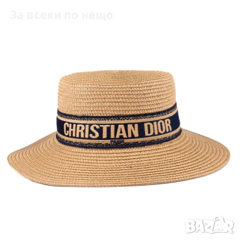 Christian Dior Дамска Лятна Шапка Капела Кристиян Диор - Налични Различни Цветове Код E687, снимка 6 - Шапки - 51149617