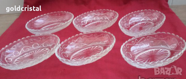 Стъклени чинийки купички , снимка 2 - Антикварни и старинни предмети - 18134995